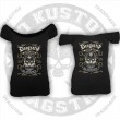 Dragstrip Kustom Womens Sugar Skull Gypsy Top